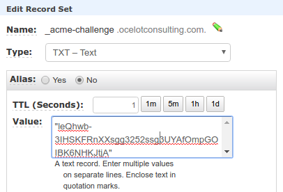 Certificate Expiration Notice