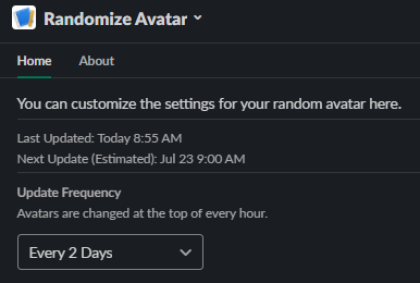 Drop Down Options Updated